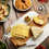 Thumbnail: Wood & Marble Serving Board Set with Cheese Knife Set