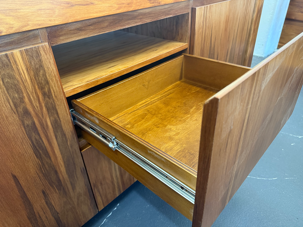 Thumbnail: Marlex " Homebush " rimu 3 bay buffet hutch!