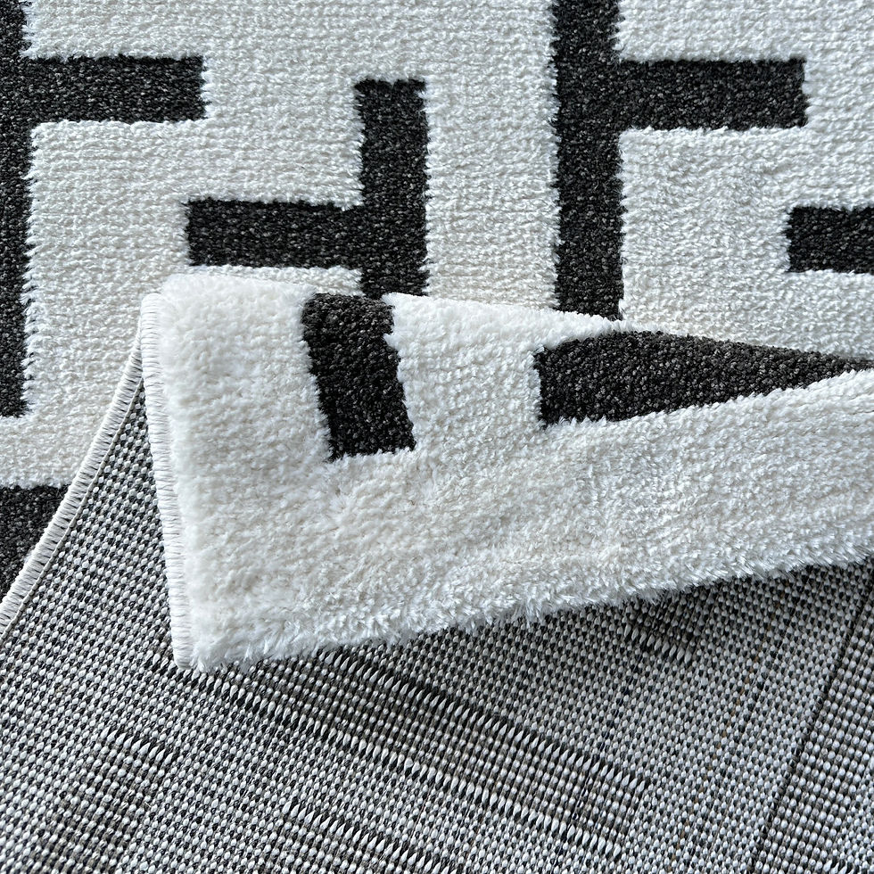 Thumbnail: Signature rugs Hudson luxe monochrome rug!
