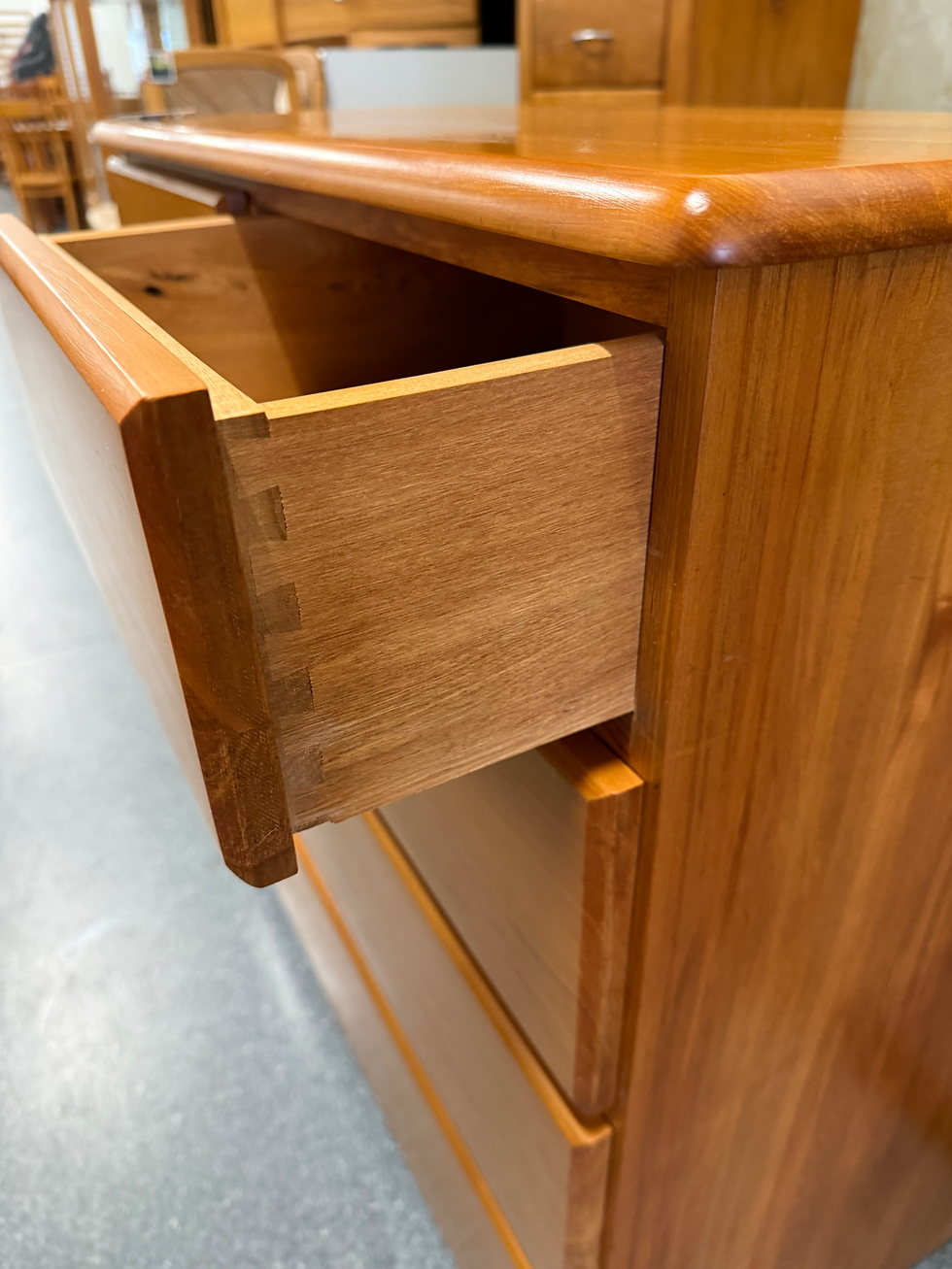 Thumbnail: Solid rimu 5 drawer tallboy!