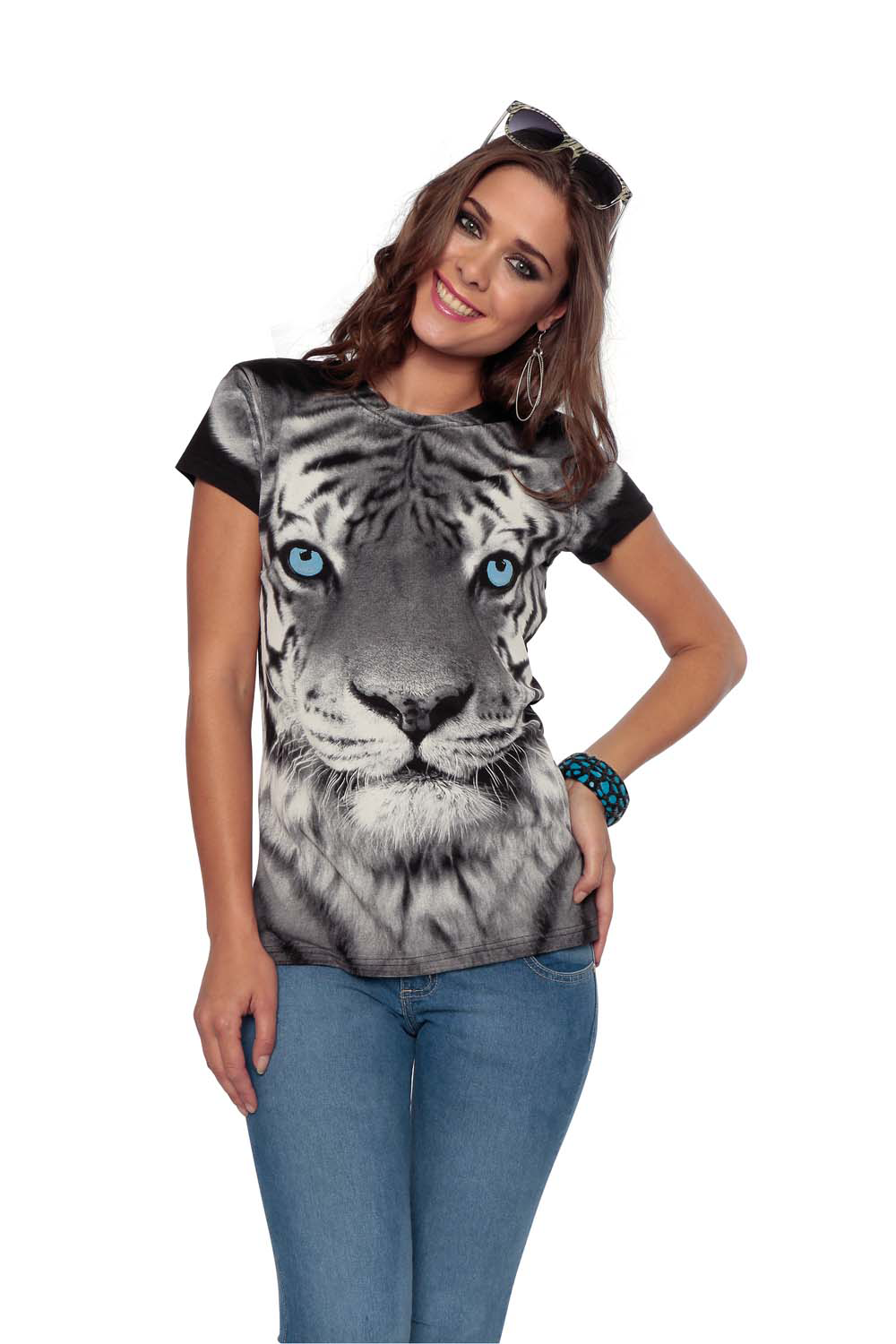 TIGRE FULL OJOS AZULES