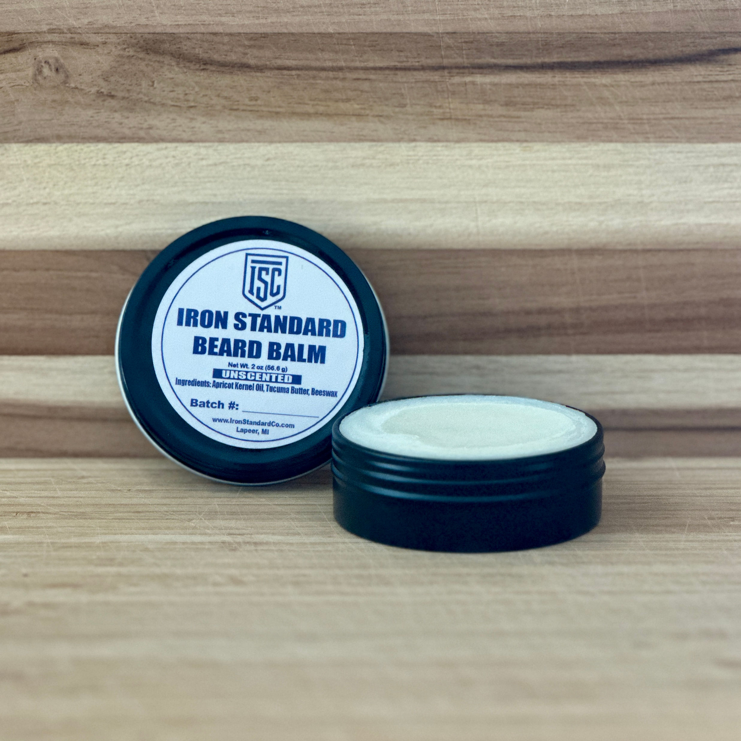 Iron Standard Beard Balm – Natural Beard Balm for Conditioning and Hold