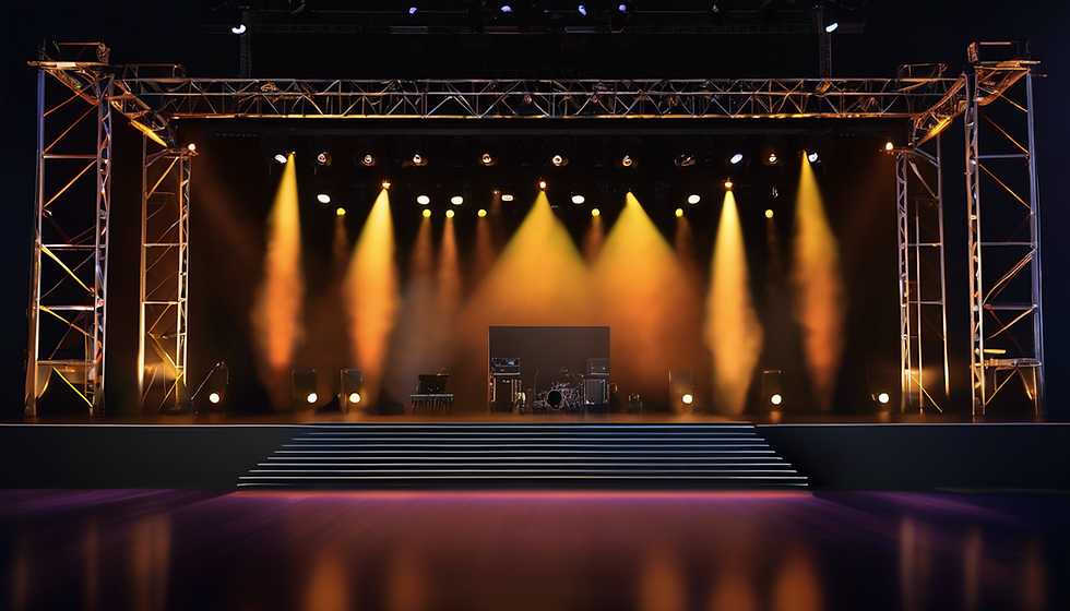 Tech Innovations Expo in Stage Production