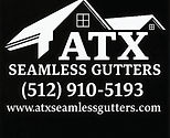 ATX Seamless Gutters logo – Austin seamless gutter installation and repair