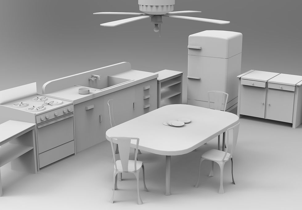 2017 - Kitchen Render