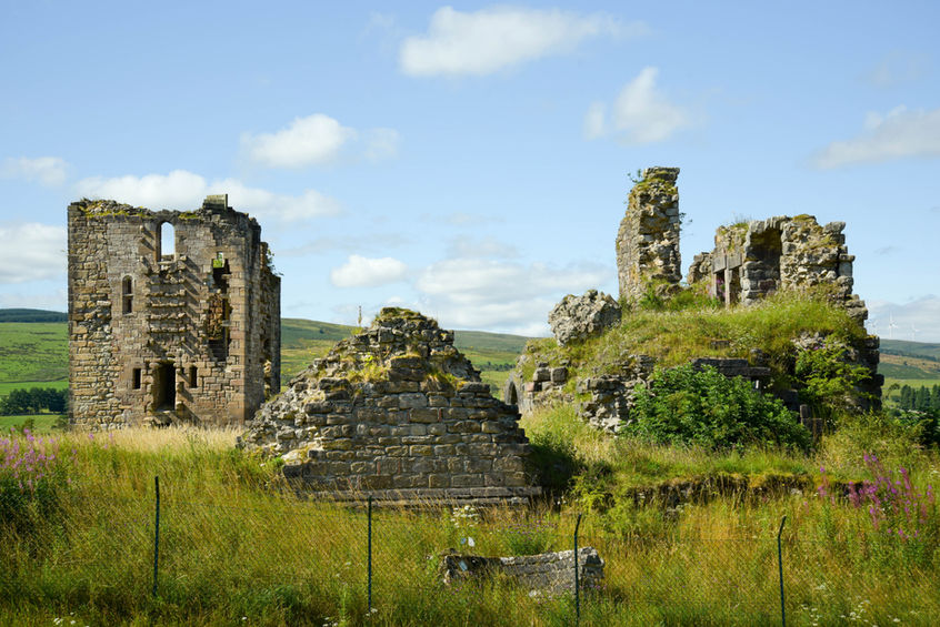View of Sanquhar Castle