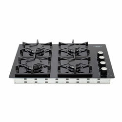 Cubierta HACEB 60cms 4 Puestos Gas Natural TANDOORI 6043 Negro