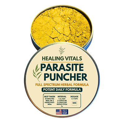 Parasite Puncher – Herbal Cleansing & Detox Powder Blend