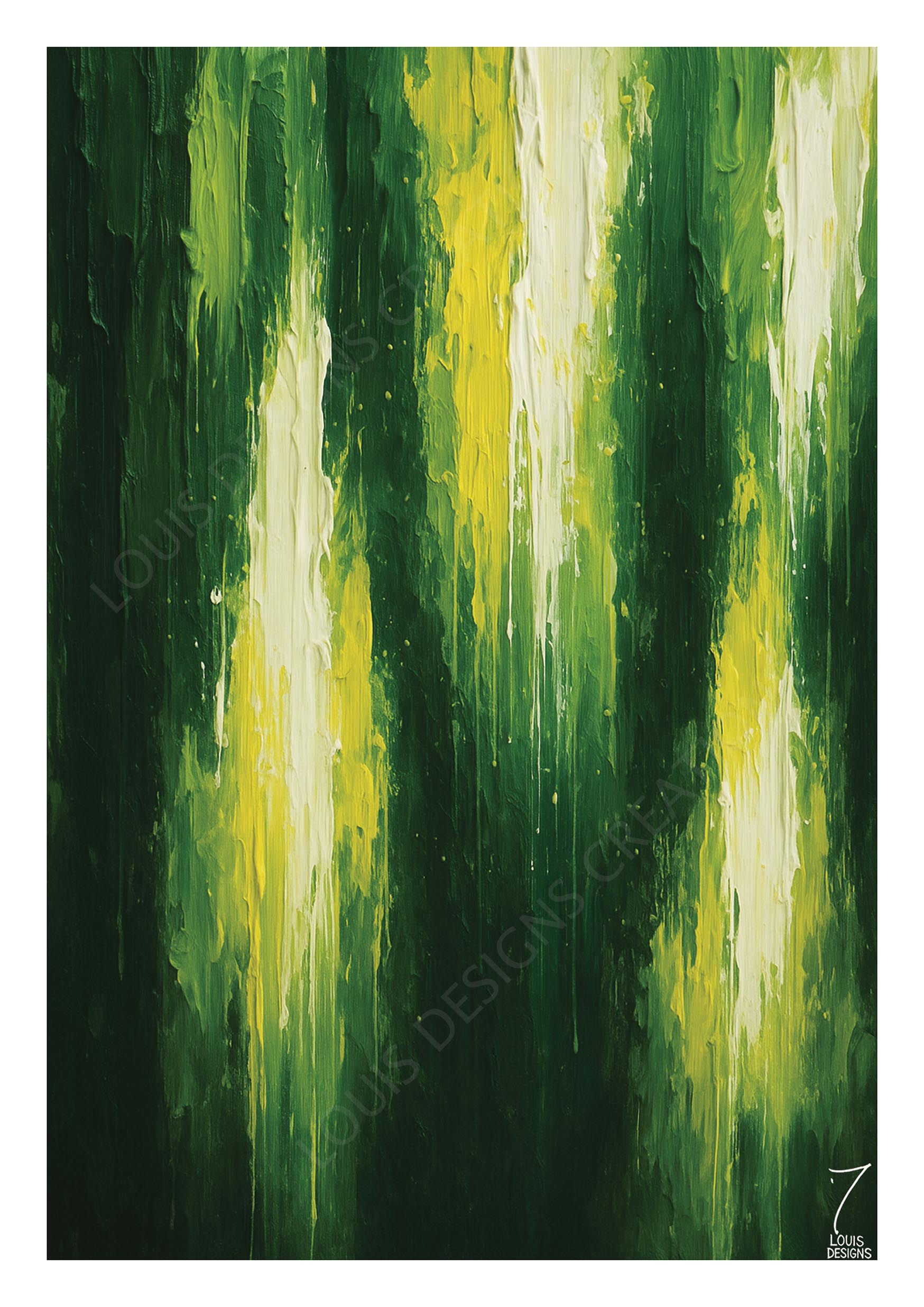 Carte Peinture Abstraite 6