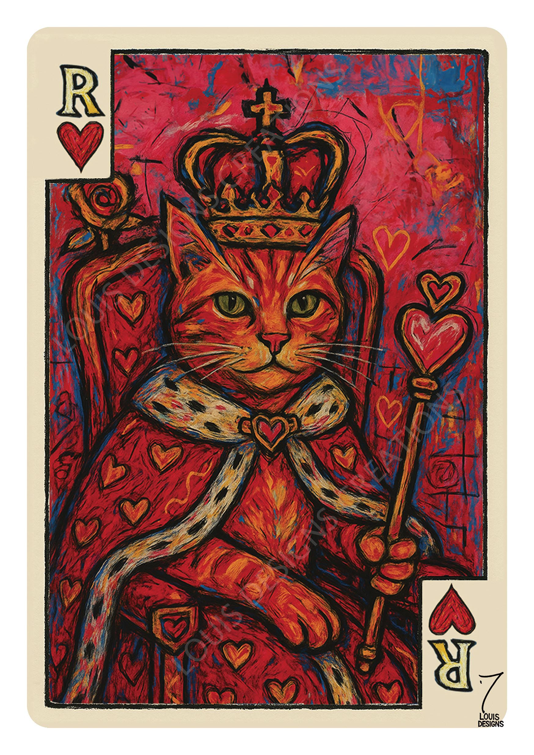 Carte Roi de Cœur