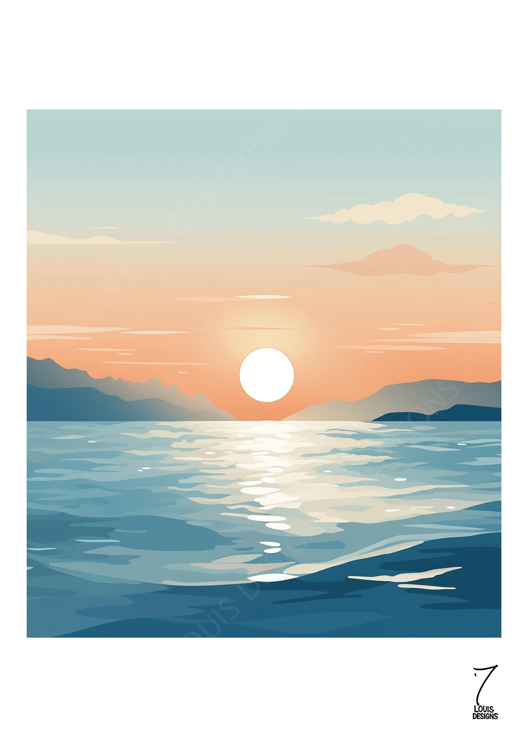 Affiche Reflets Marins 8