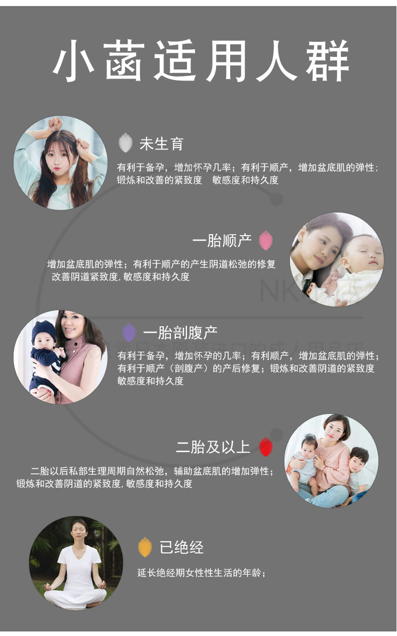 縮圖：S65 丽波 阴道哑铃球智能无线遥控
