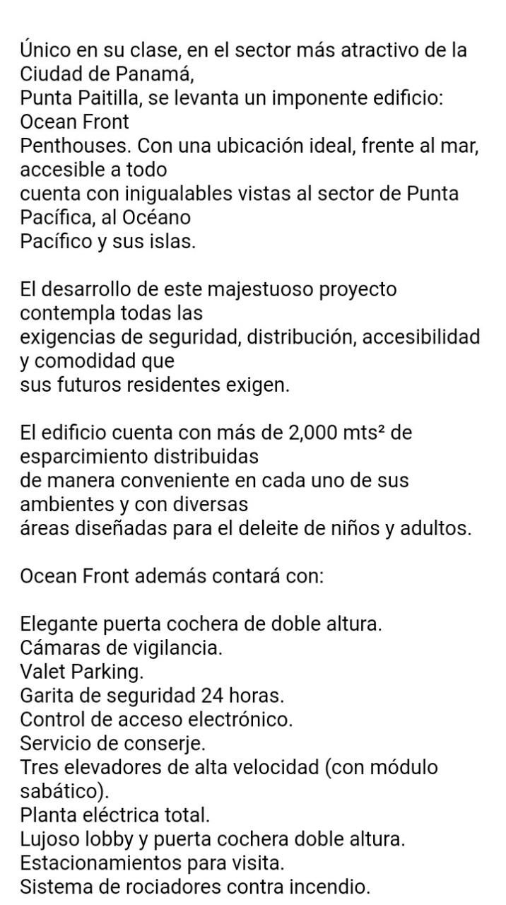 Miniatura: Proyecto Panama Punta Paitilla