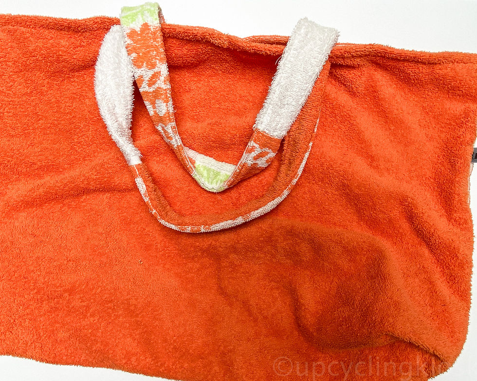 Miniaturbild: Shopper aus Vintage-Handtüchern