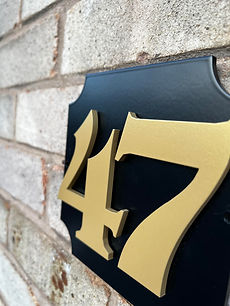 House Number Plaque