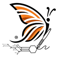 Logo de diseñador de cocinas monarca