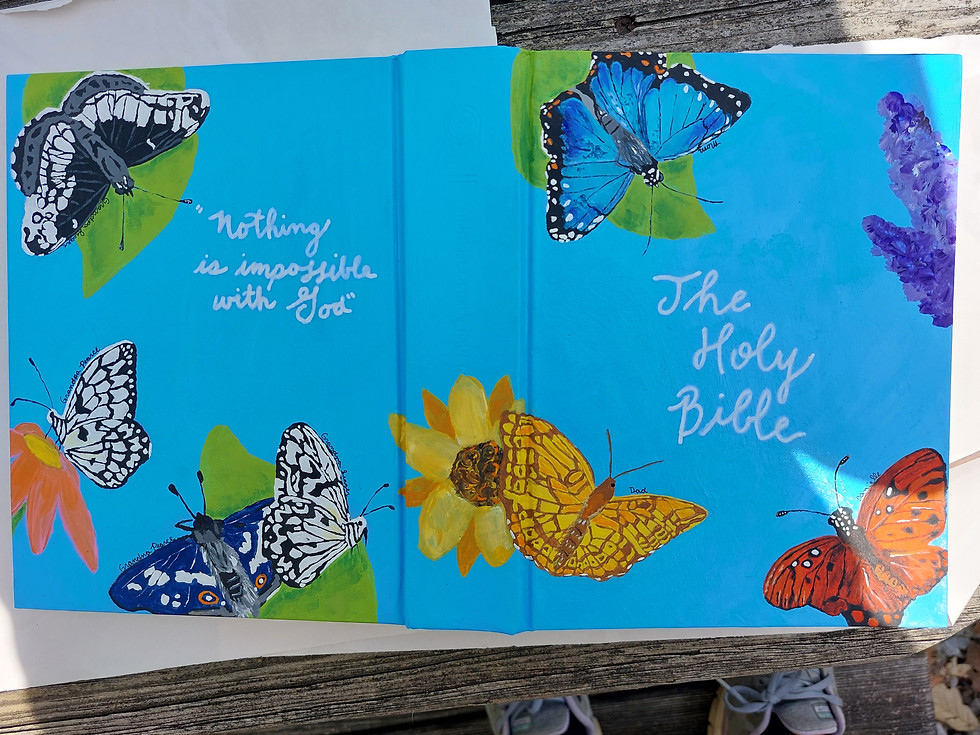 Thumbnail: Custom Painted Bibles