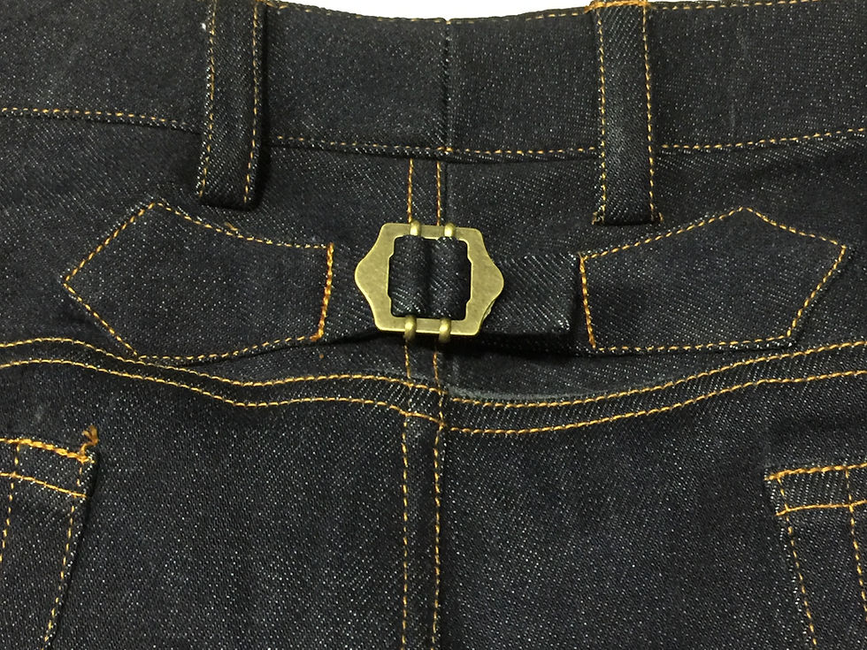 Thumbnail: Japanese MicroStretch Selvedge Denim HSDSP1-70