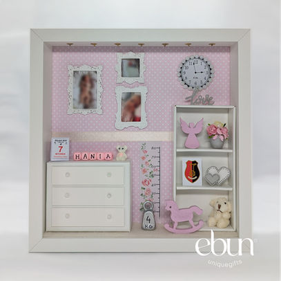 Unique newborn baby gift – personalized keepsake frame in dollhouse nursery style with lights


baby-girl-keepsake-frame-handmade-personalized-nursery-decor-miniature-room-miniature-room