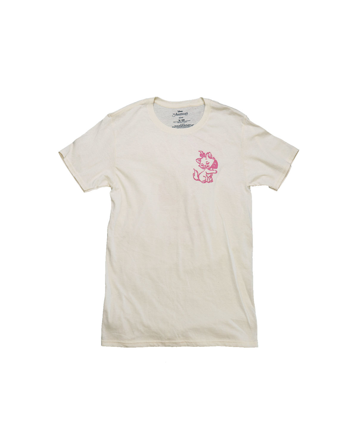 The Aristocats T-Shirt (Soft Cream, S)
