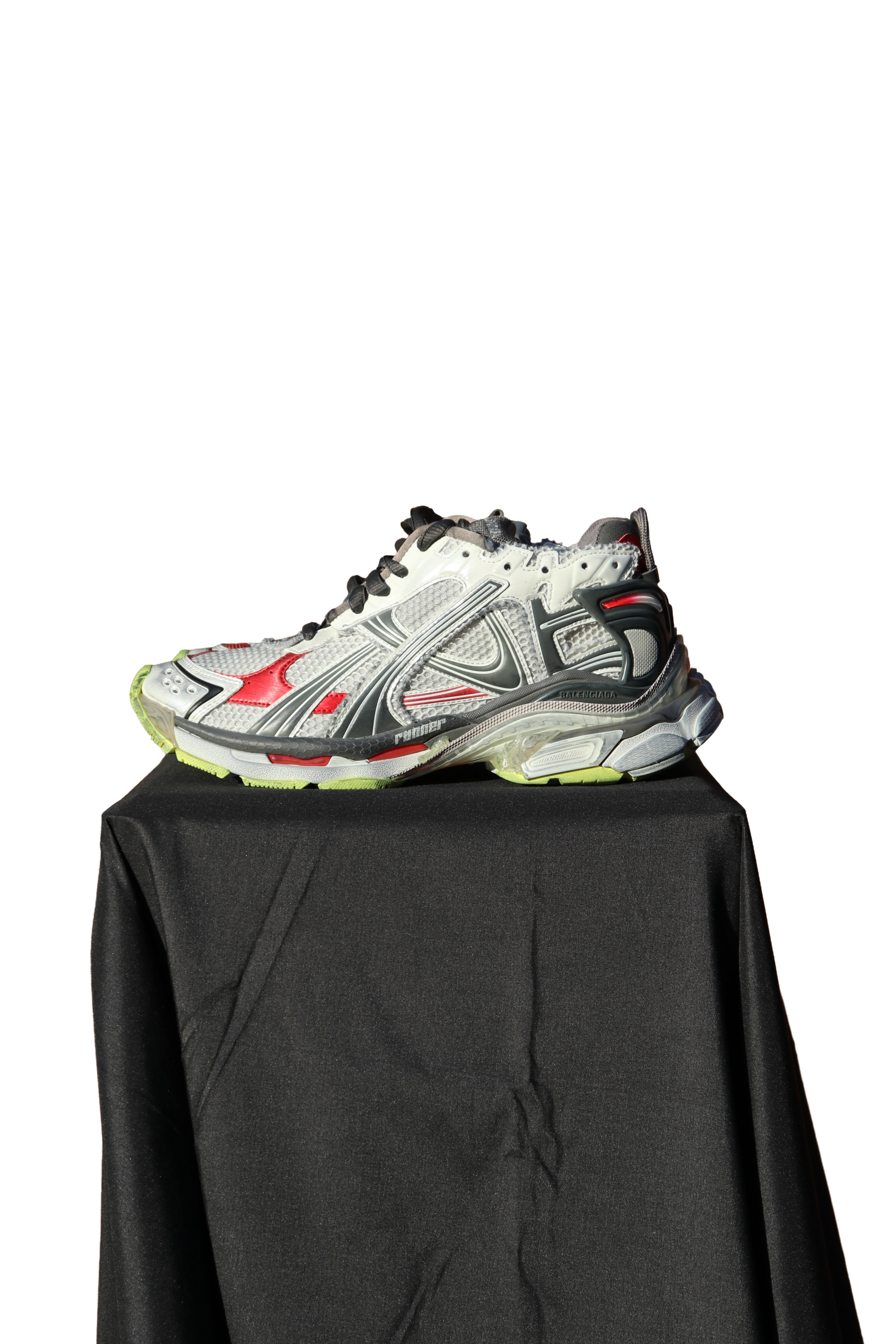 Balenciaga Runner Gray/Red/Yellow