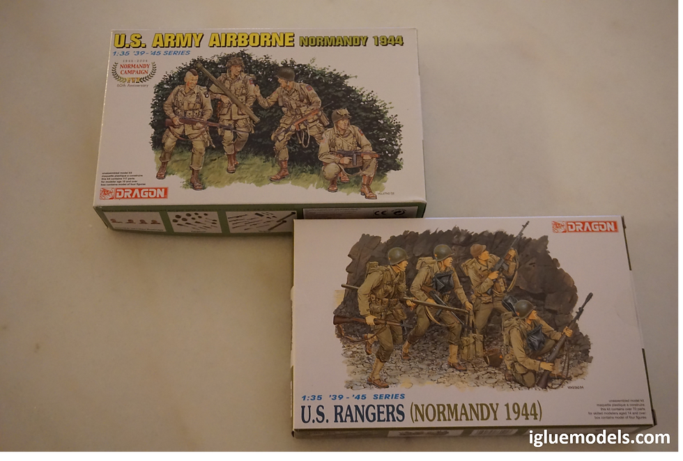 Dragon 1/35 Normandy figures