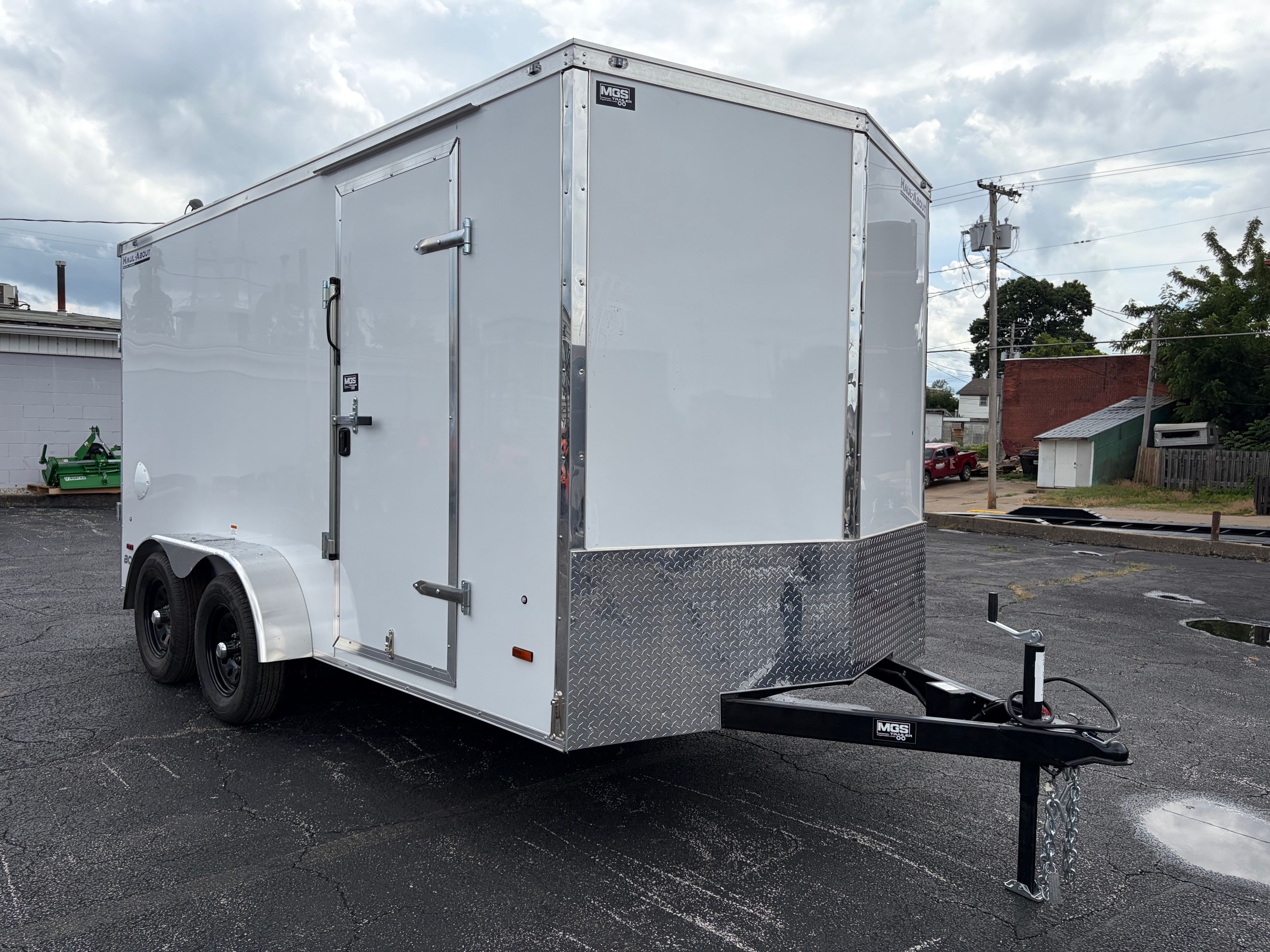 Cargo Trailer 82"x14' (6'5" Int. Height) Tandem Axle