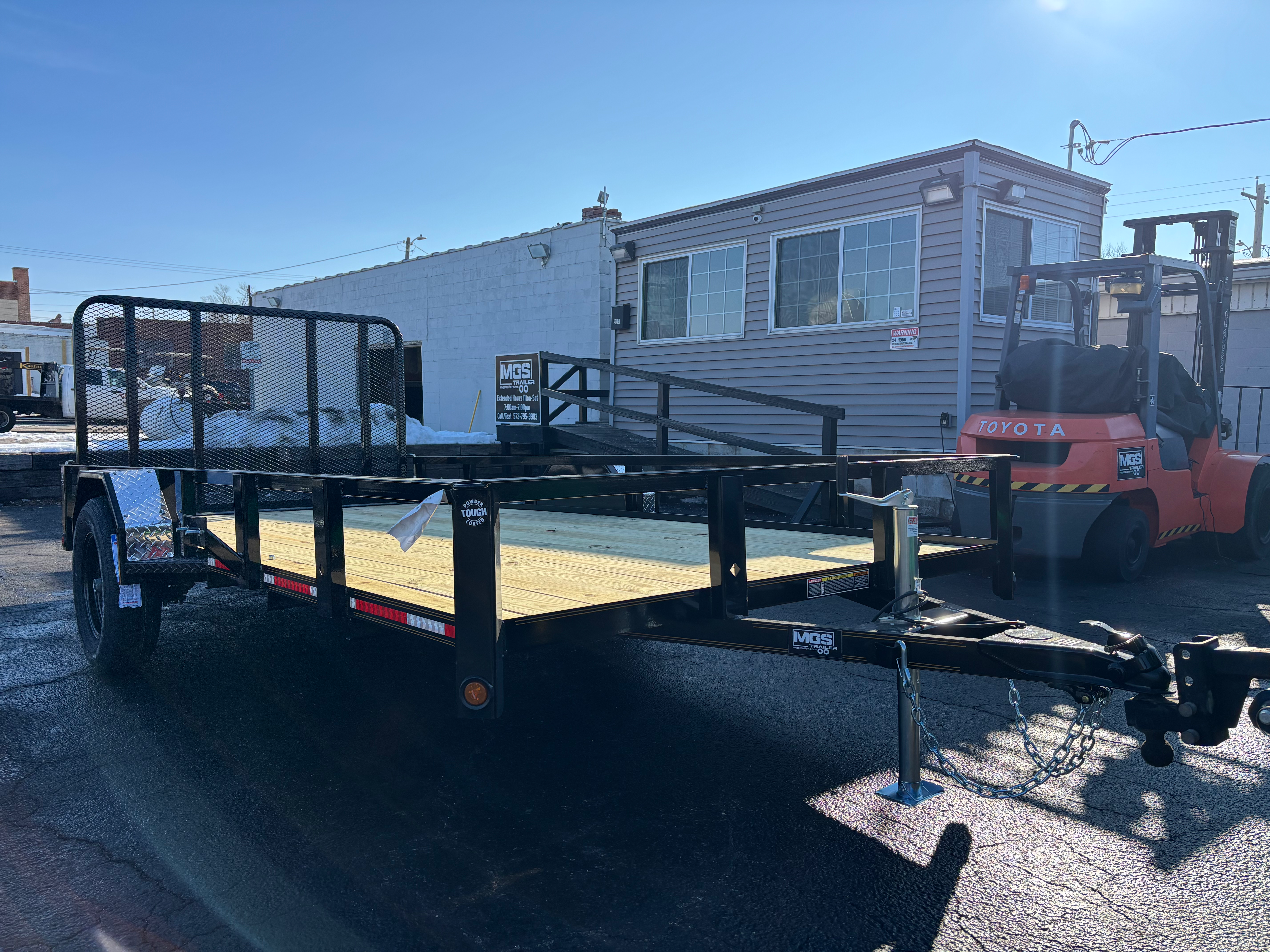 Utility Trailer 82" x 14' Single Axle