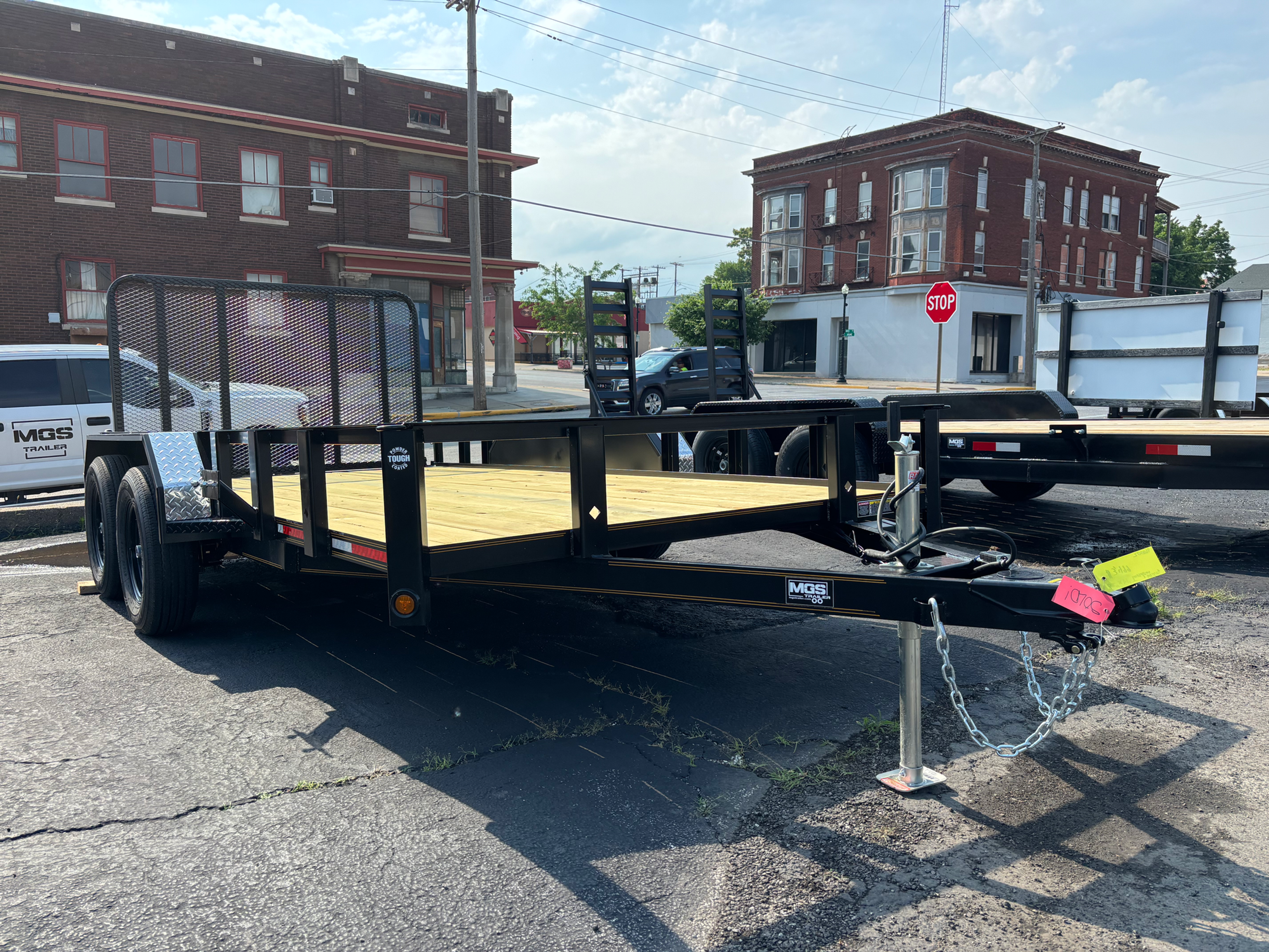 Utility Trailer Extra Wide 82" x 14' Tandem Axle w/Brake