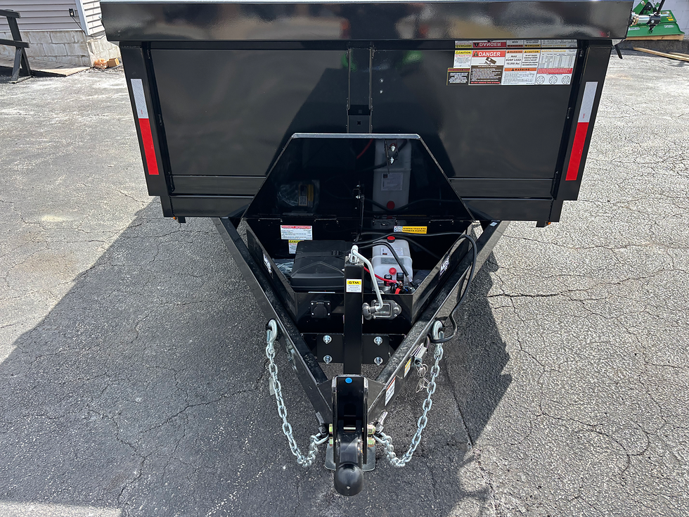 Thumbnail: Dump Trailer 82"x 14'x 2' 14K#