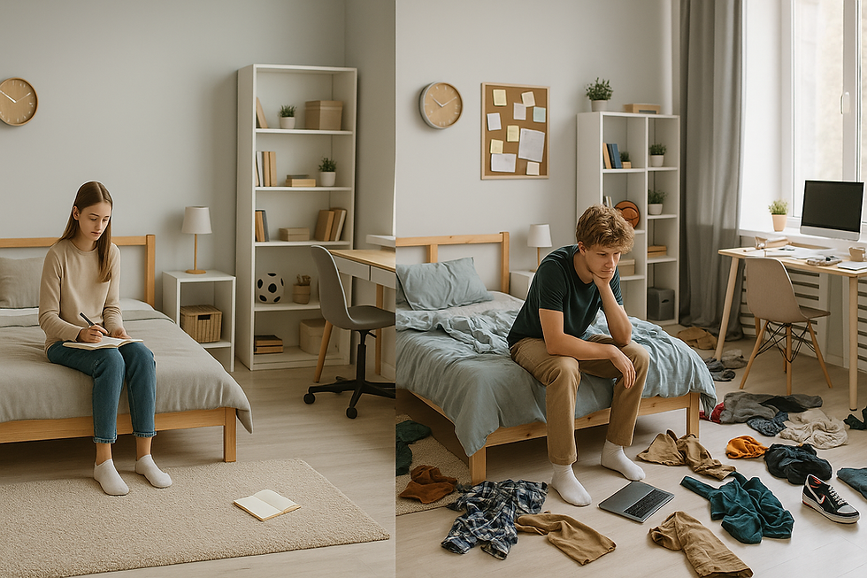 ¿Qué revela el orden o desorden en adolescentes sobre su vocación futura?