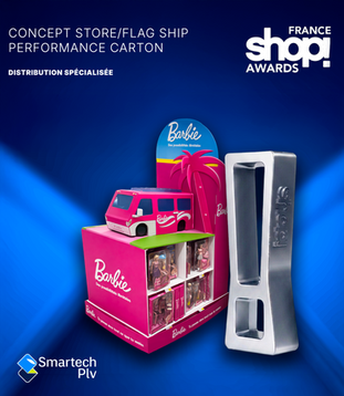 🏆 Smartech PLV remporte le Shop Awards d’argent !