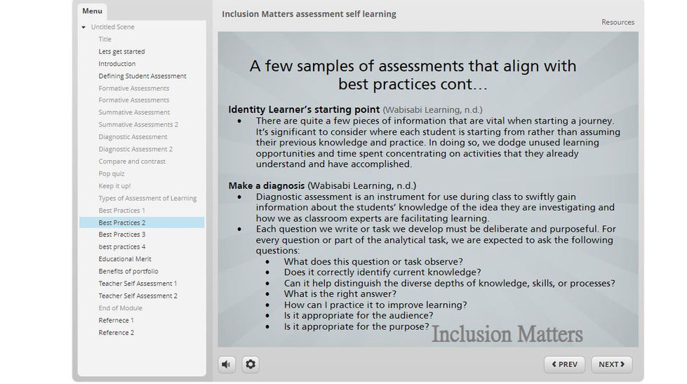 self learning module 5