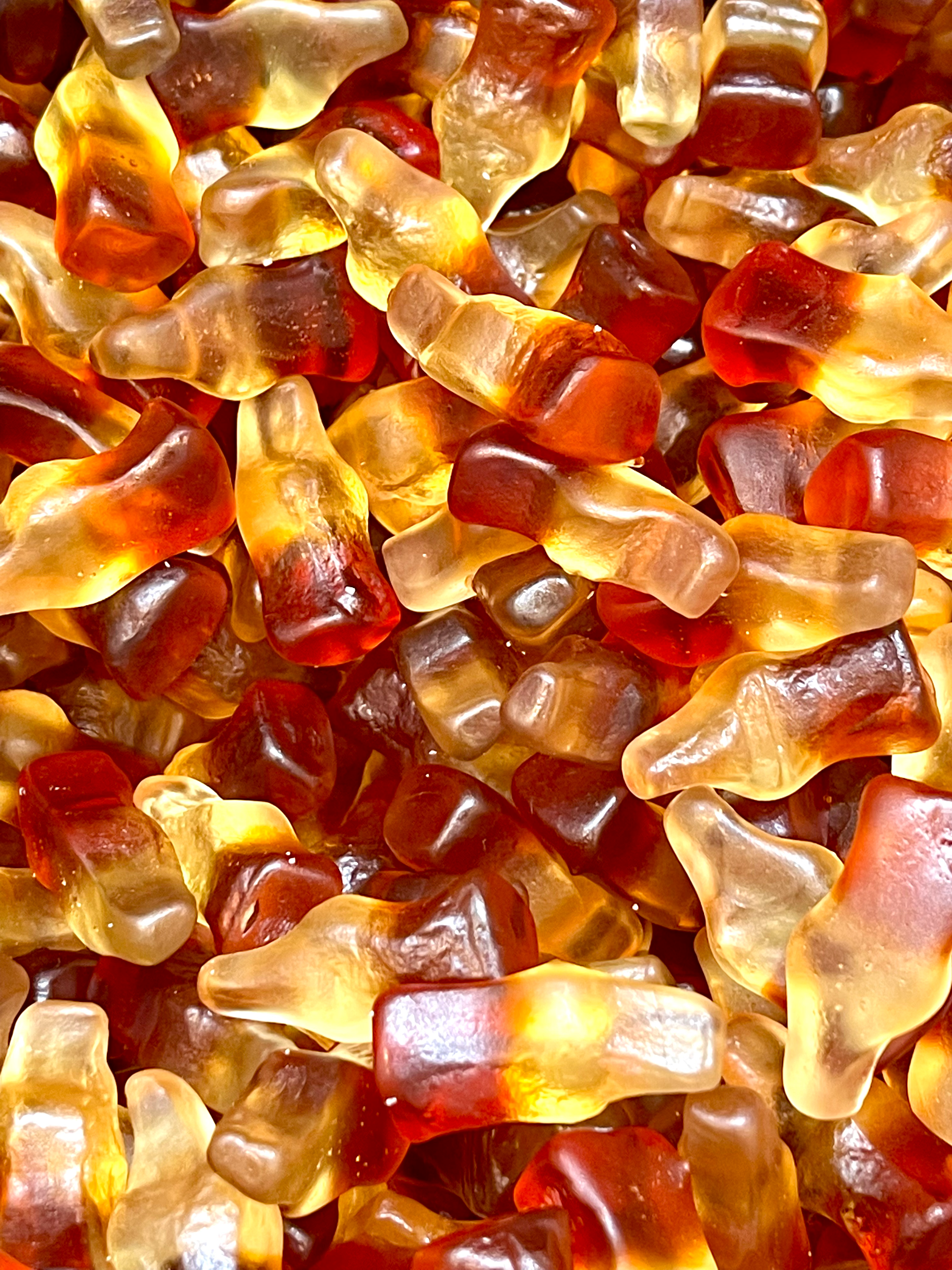 Happy Cola Bottle Gummies in bulk