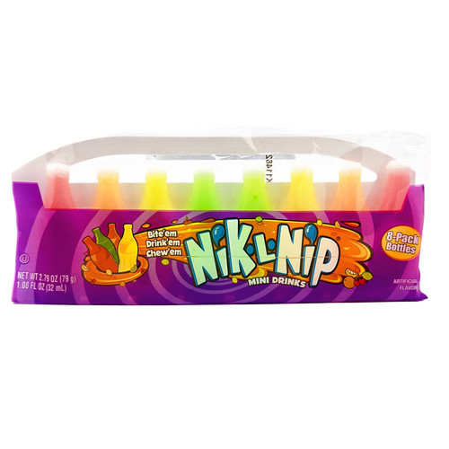 Nik L Nip Wax Bottles (8pk) | CandyVerse