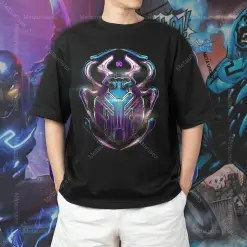Blue Bug Icon In The DC superhero universe Blue Beetle T Shirt 3