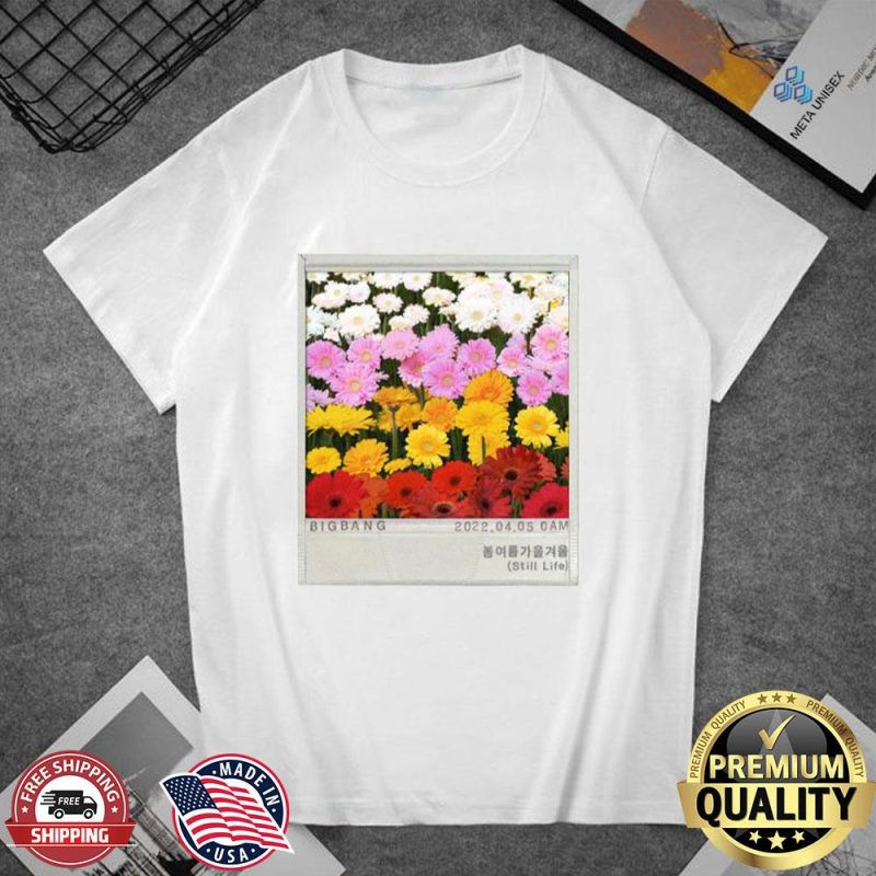 Bigbang2BCome2BBack2B 2BStill2BLife2BMV2BTeaser2B2BDesign2BUnisex2BT Shirt 1 White2B6 2qH9R