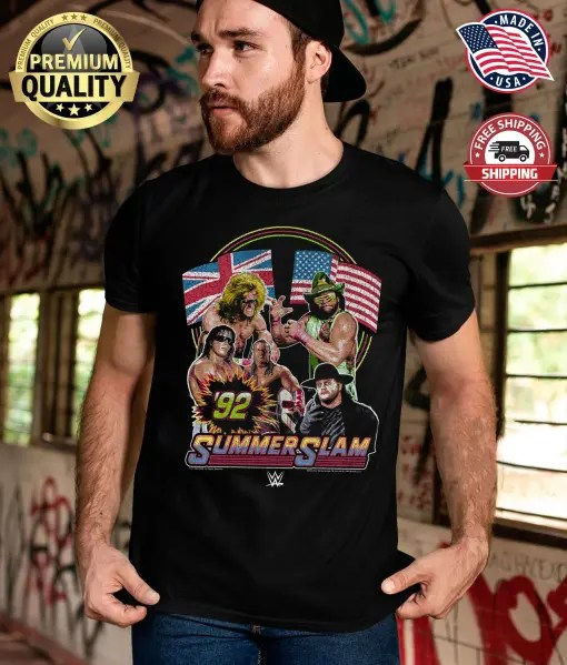 WWE2B922BSummer2BSlam2BVintage2BT shirt 1 Man Rcjeh