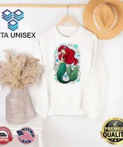 Disney2BThe2BLittle2BMermaid2BAriels2BSong2BMusic2BNotes2BT Shirt 2 Nice2BWhite HqH4D 3