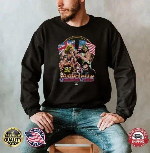 WWE2B922BSummer2BSlam2BVintage2BT shirt 2 Man2BSweatShirt t7A2e