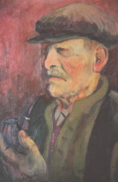 Portrait du grand-père de Maurice Bonnet réalisé à 17 ans