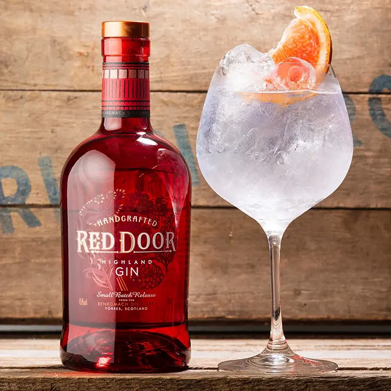 Gin - Red Door avec cocktail