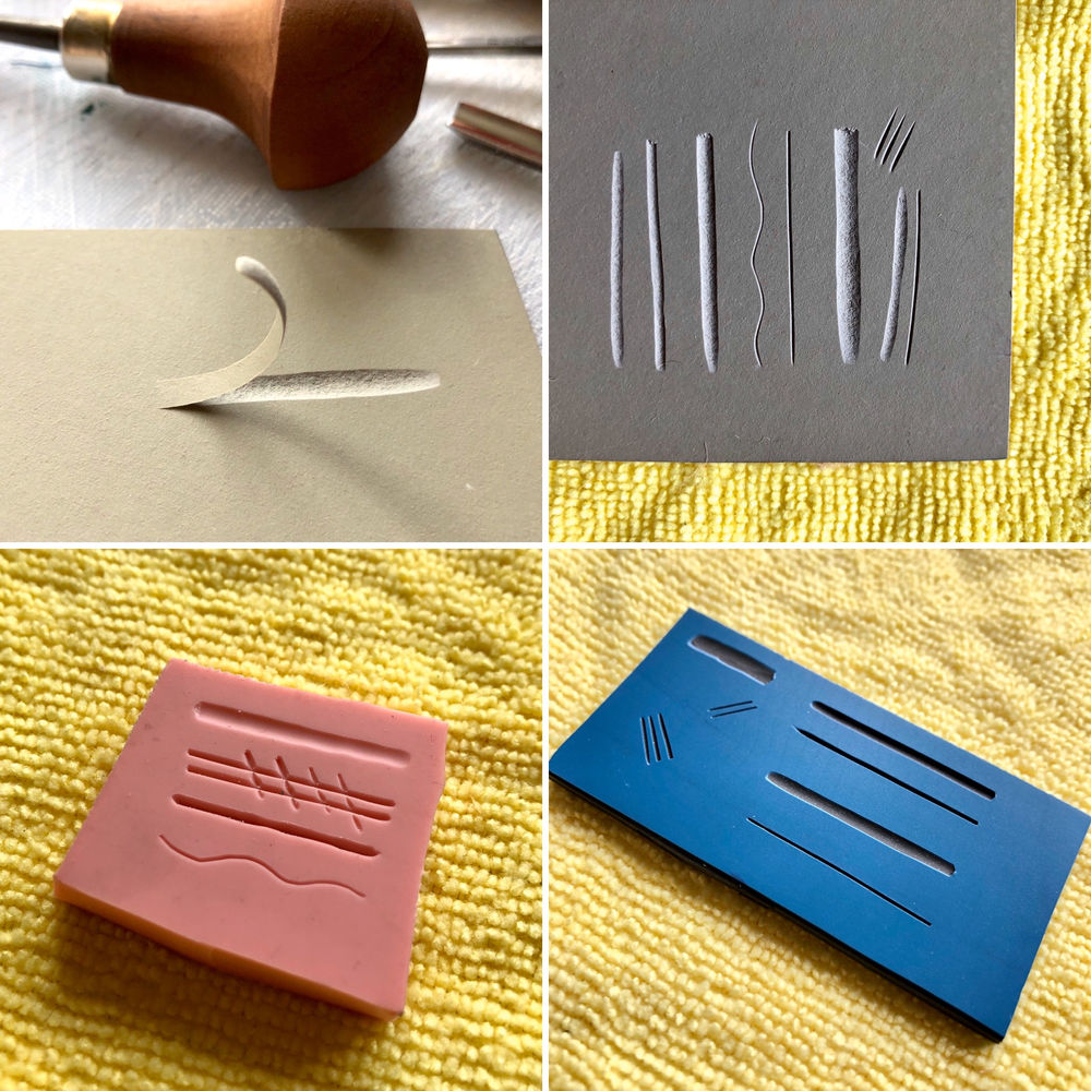 Types of linocut blocks