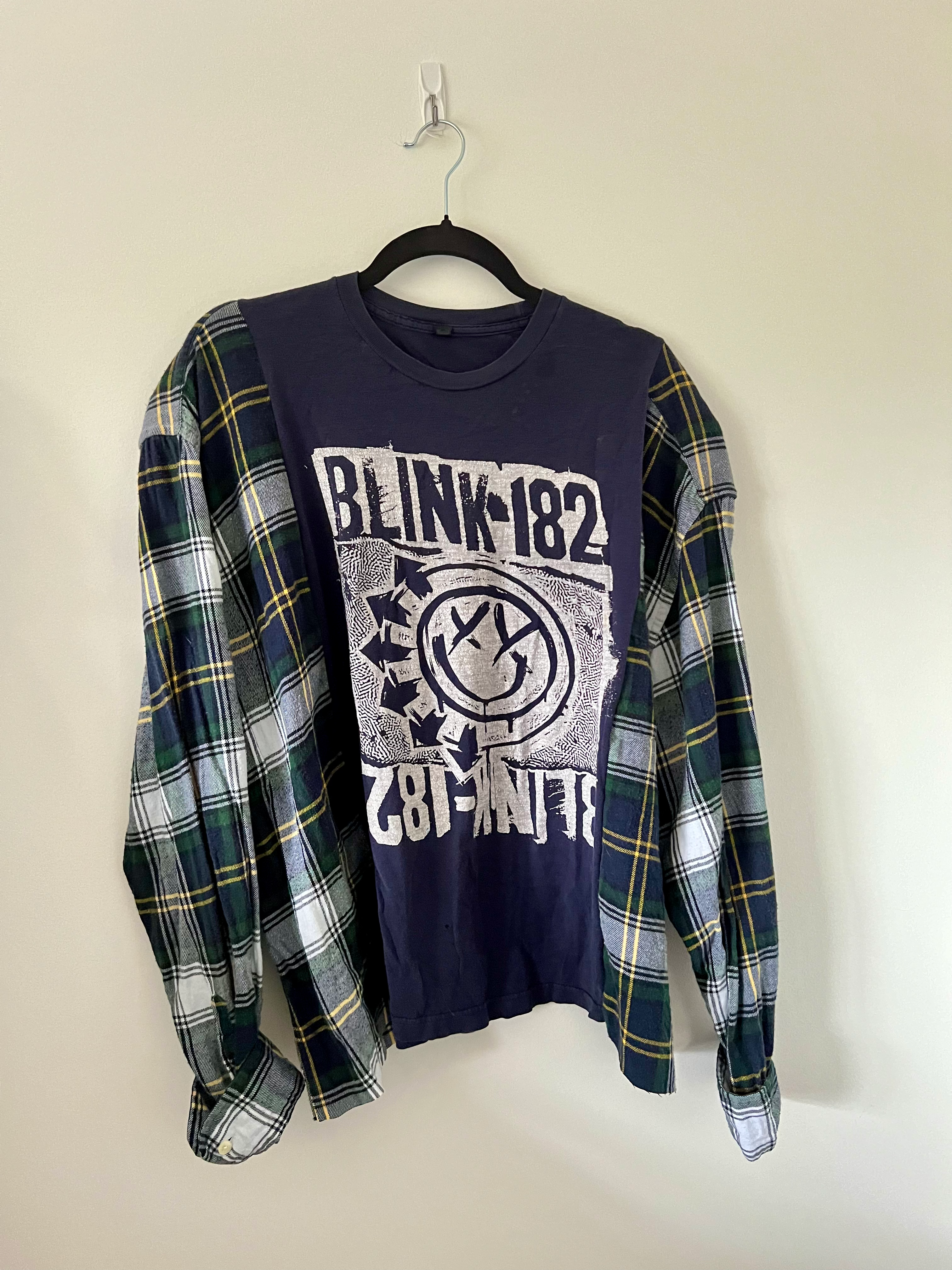 Blink 182 Flannel Tee