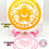 Thumbnail: Official Magical Girl Badge Vinyl Decal (Heart or Star)