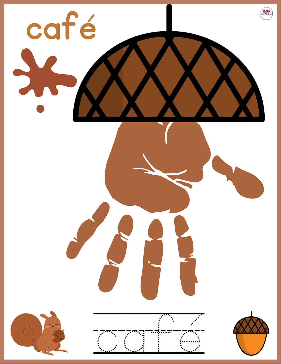 Thumbnail: Spanish Colors Handprint Art Book