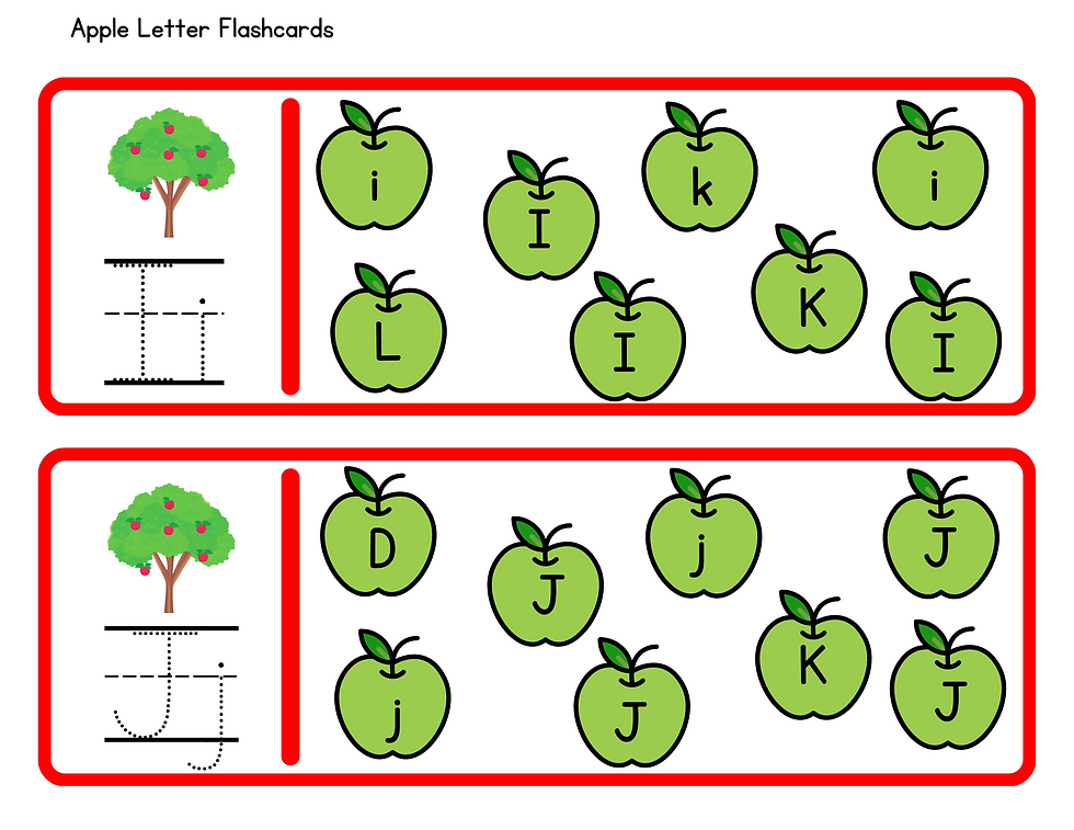 Thumbnail: Fall Literacy & Math Activities, Apples