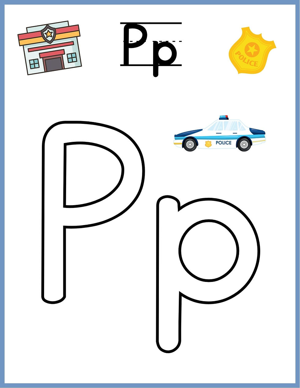 Thumbnail: Police Officer Community Helper Bundle