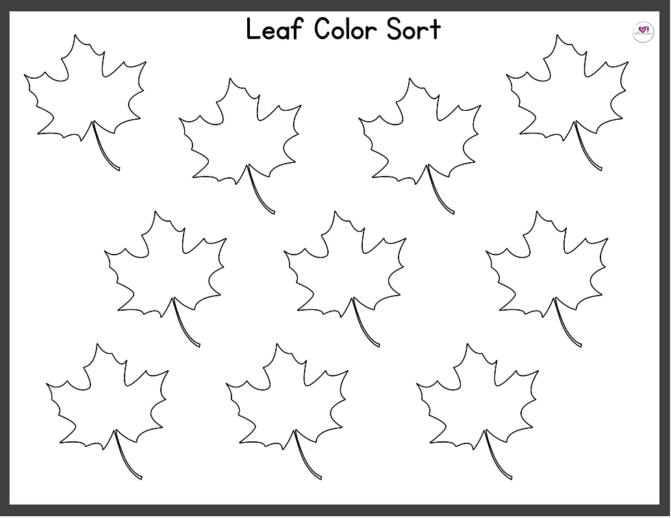 Thumbnail: Fall Leaf Activities, Centers