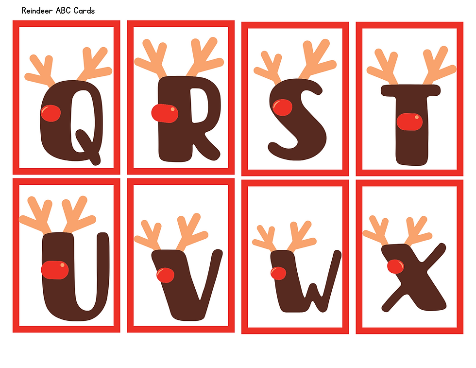 Thumbnail: Christmas Reindeer Sensory Bin
